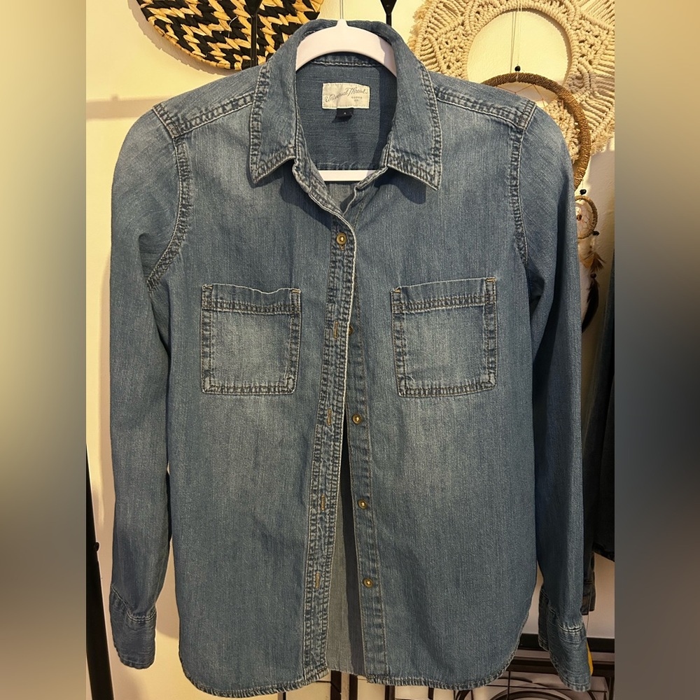 Universal Thread - Denim Button-Up